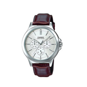 Casio MTP-V300L-7AU Analog Leather Men's Watch