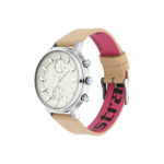 Fastrack 6208SL01 Ruffles Bage Dial Leather Strap Women's Watch (2)
