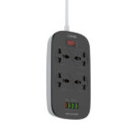 LDNIO Defender Series 4 Socket with 4 USB Port Power Strip