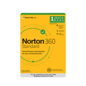 Norton 360 Standard 1 User (1 Year License)