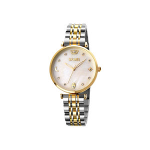 Skmei (1800GLD) Quartz Stainless Steel Women's Watch - Gold