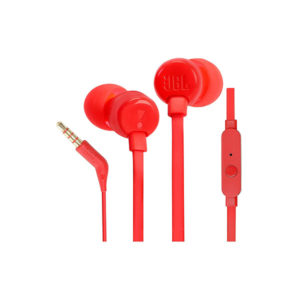 JBL TUNE 110 In-Ear Headphones - Red