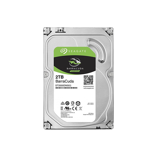 Seagate BarraCuda 2TB 3.5Inch Sata Hard Drive (ST2000DM005)