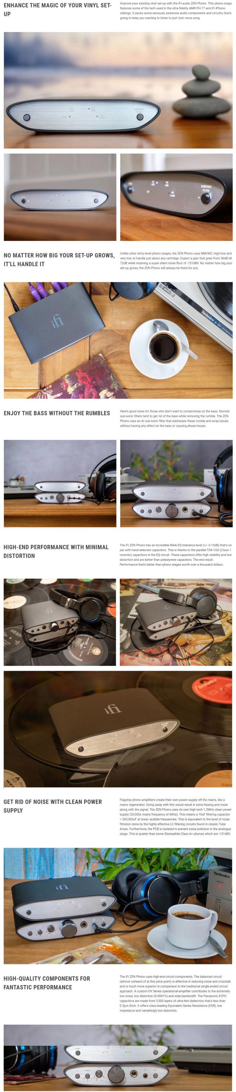 iFi Audio Zen Phono Preamp for Turntables/Record Players