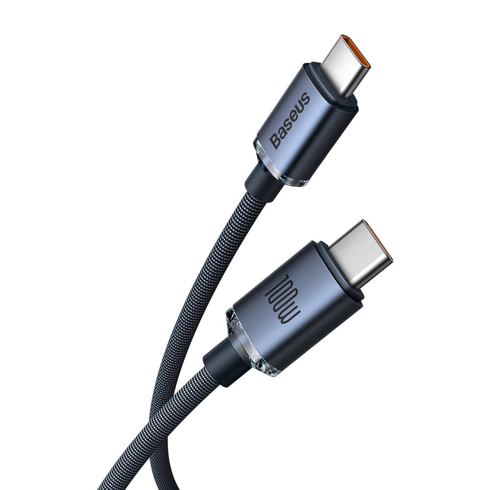 Cable Baseus 100w 2mts Usb C - C Laptops / Tablets / Phones