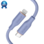 A86620Q1 Penguin.com.bd Anker PowerLine Soft USB-C to Lightning Cable 3ft - Purple
